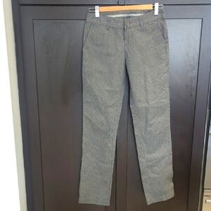 Women's Diesel Check Gray Straight Cut Versatile Style Size 25 Great Condition